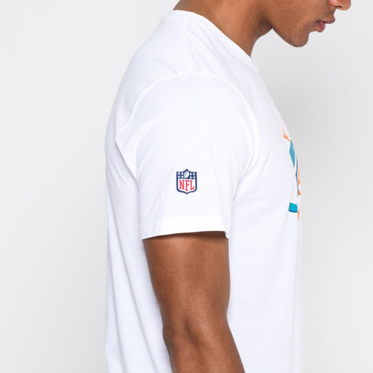 NEW ERA-T-SHIRT TEE DOLPHINS - 4 NEW ERA-T-SHIRT TEE DOLPHINS - 4