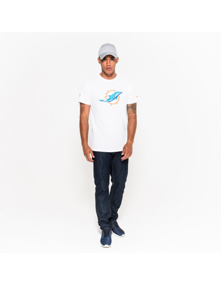 NEW ERA-T-SHIRT TEE DOLPHINS - 2 NEW ERA-T-SHIRT TEE DOLPHINS - 2