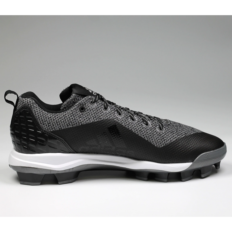 Adidas Power Alley 5 TPU Men's Buty Baseballowe - Grey - 2 - AQ0248 Adidas Power Alley 5 TPU Men's Buty Baseballowe - Grey - 2 - AQ0248