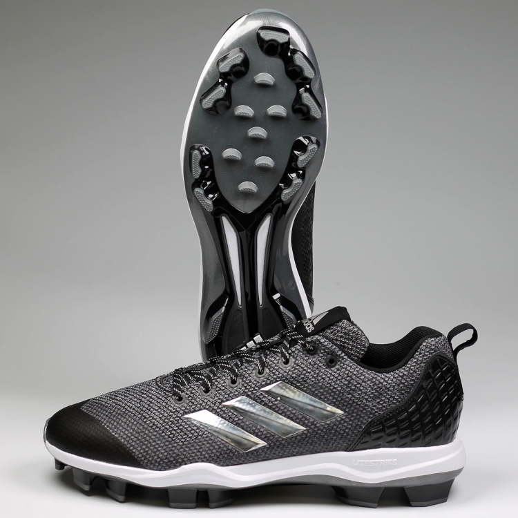 Adidas Power Alley 5 TPU Men's Buty Baseballowe - Grey - 3 - AQ0248 Adidas Power Alley 5 TPU Men's Buty Baseballowe - Grey - 3 - AQ0248