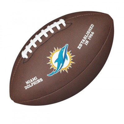 PIŁKA FUTBOLOWA Wilson NFL LICENSED BALL Miami Dolphins - 1