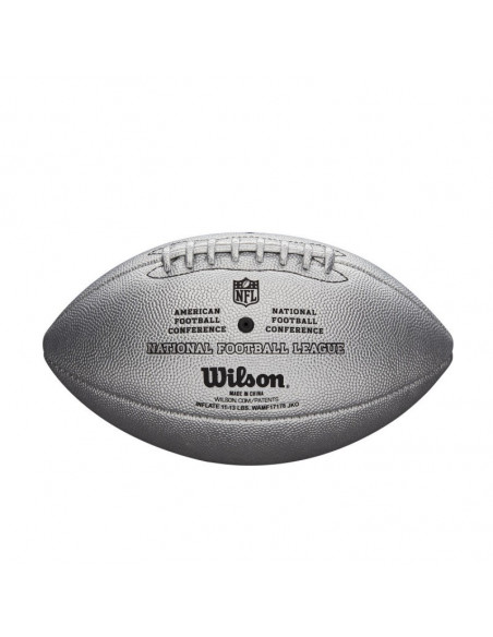 Wilson The Duke Metallic Edition Pro Replica Futbolowa SILVER - 2 - WTF1827XB Wilson The Duke Metallic Edition Pro Replica Futbolowa SILVER - 2 - WTF1827XB