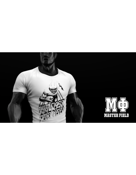 Koszulka Master Field TOO FAST FOR YOU Biała