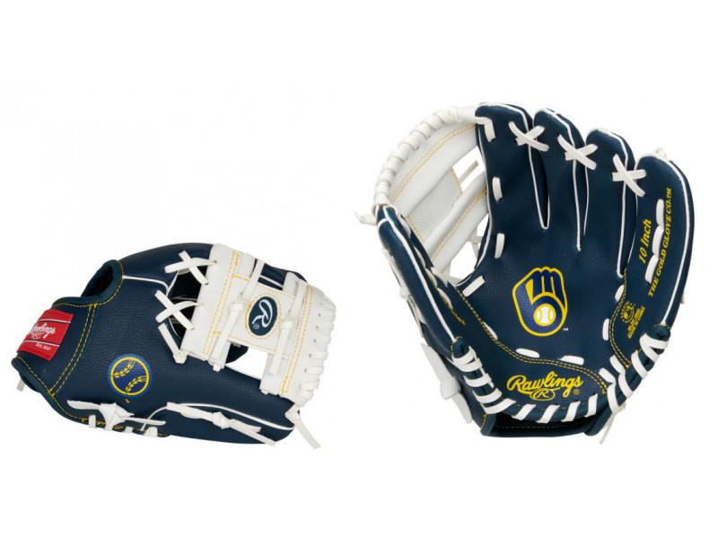 Rawlings MLB Logo Gloves LH 10 Inch... Rawlings MLB Logo Gloves LH 10 Inch...