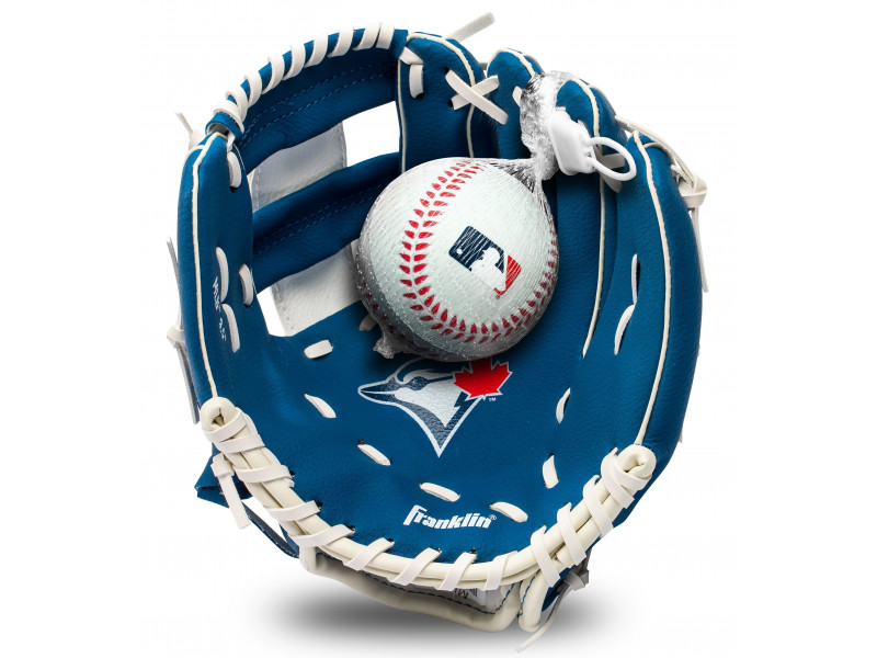 Franklin 9,5 Inch Youth MLB Glove and... Franklin 9,5 Inch Youth MLB Glove and...