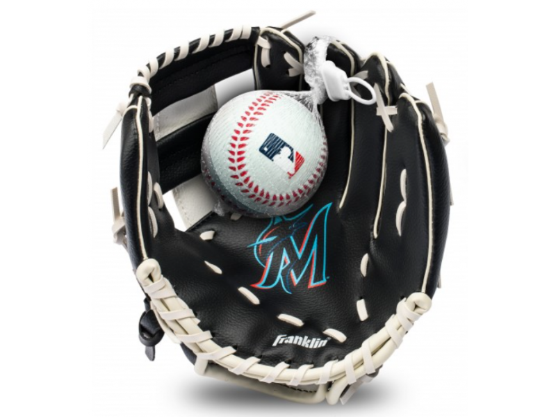 Franklin 9,5 Inch Youth MLB Glove and... Franklin 9,5 Inch Youth MLB Glove and...