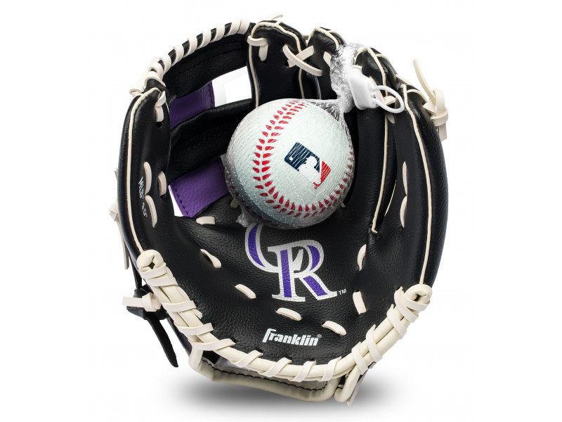 Franklin 9,5 Inch Youth MLB Glove and... Franklin 9,5 Inch Youth MLB Glove and...