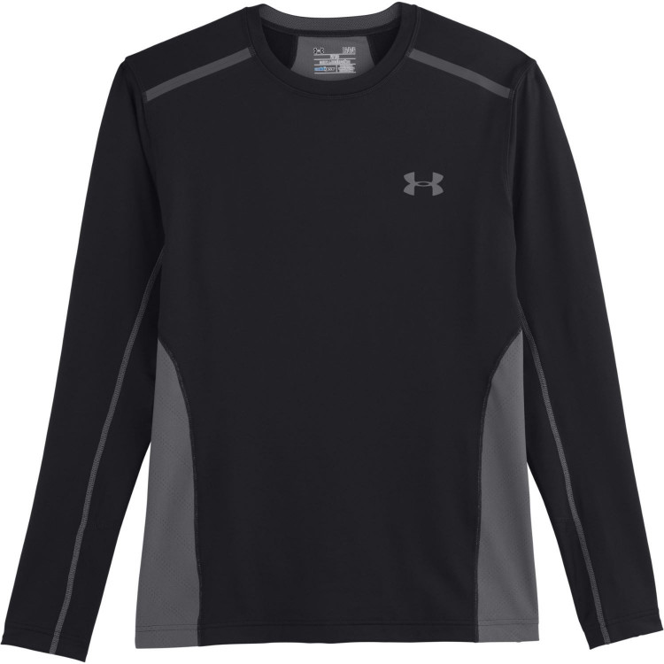 Koszulka długi rękaw UA ColdGear® ArmourVent™ Fitted Crew