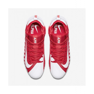 Nike Alpha Menace Pro Mid Buty Futbolowe (8.5 US) Red White 2
