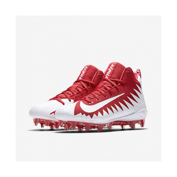 Nike Alpha Menace Pro Mid Buty Futbolowe (8.5 US) Red White