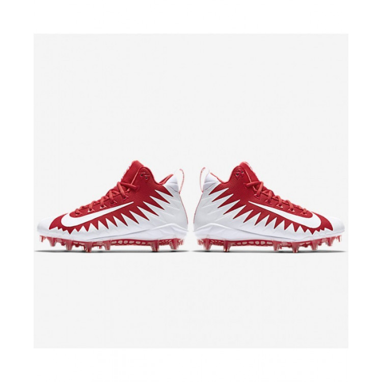 Nike Alpha Menace Pro Mid Buty Futbolowe (8.5 US) Red White