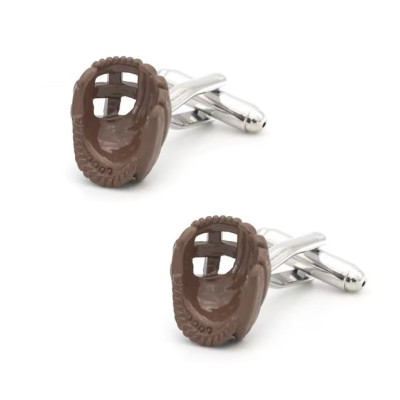 Men's Baseball Glove Cufflinks