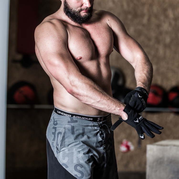 Rękawiczki Invictus Black Gloves