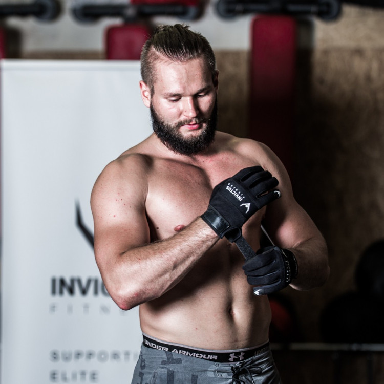 Rękawiczki Invictus Black Gloves