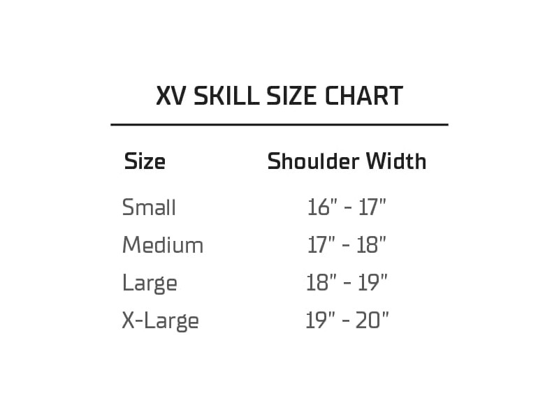 Schutt XV Flux - Skilll Shoulder Pads Schutt XV Flux - Skilll Shoulder Pads