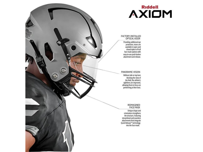 Riddell Axiom Varsity Football helm Riddell Axiom Varsity Football helm