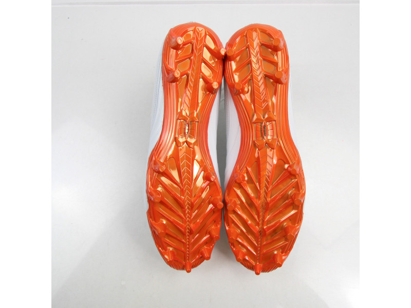 Under Armour Team Nitro Mid White-Orange Under Armour Team Nitro Mid White-Orange