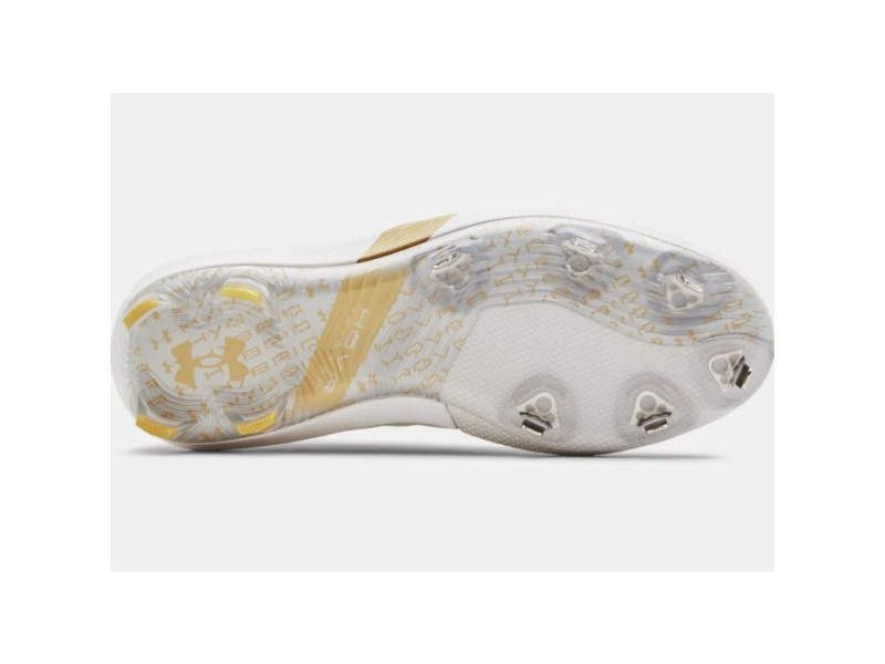 Harper 6 RM White/Gold Baseball Cleat... Harper 6 RM White/Gold Baseball Cleat...