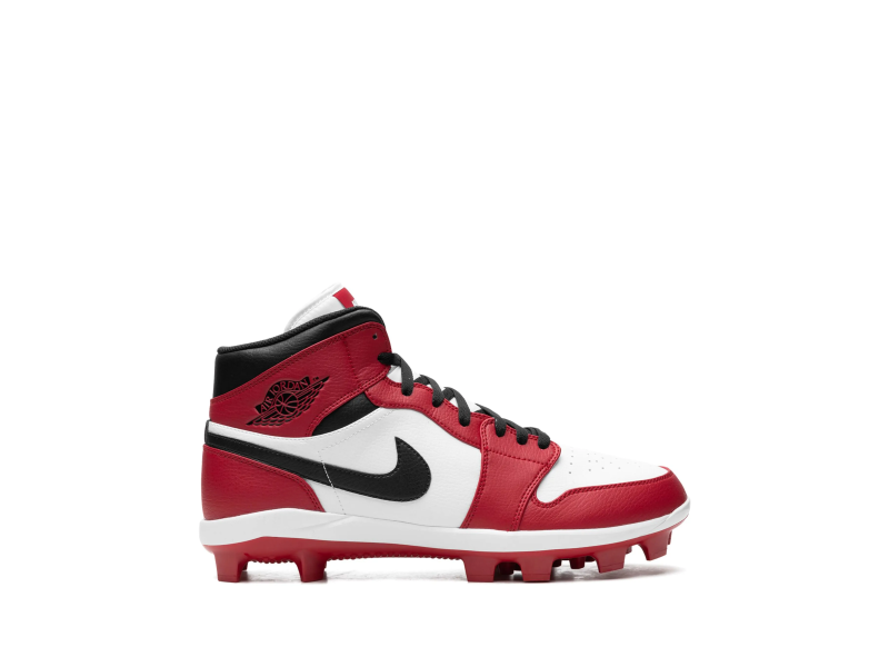 Jordan 1 Mid TD Men's Baseball Cleat Red