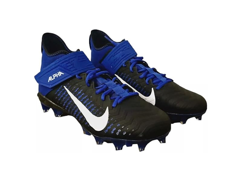Nike Alpha Menace Pro 2 Mid Black Blue Nike Alpha Menace Pro 2 Mid Black Blue