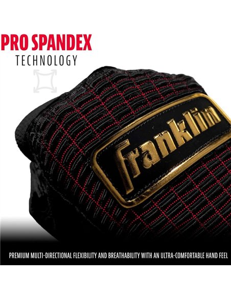 Franklin Pro Classic Gold Series Batting Gloves