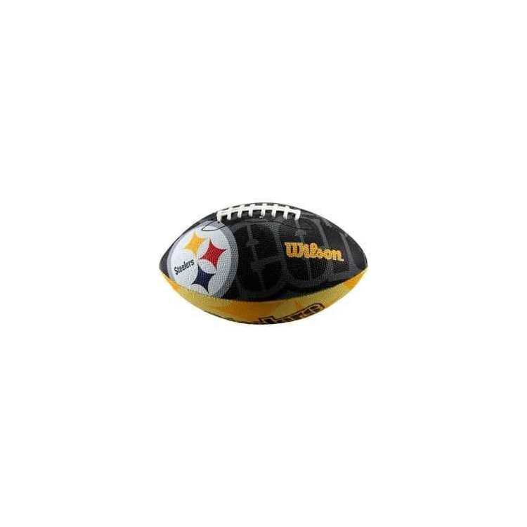 Piłka Futbolowa Wilson NFL Team Logo Rubber Pittsburg Steelers