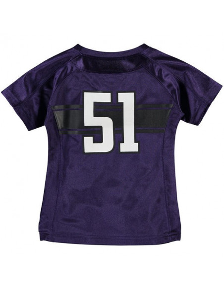 Northwestern Wildcats Under Armour Girls Toddler Replica Football Performance Jersey - Purple Northwestern Wildcats Under Armour Girls Toddler Replica Football Performance Jersey - Purple