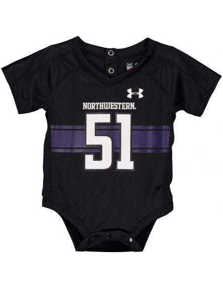 51 Northwestern Wildcats Under Armour Body Dla Noworodków Replica Performance Jersey 51 Northwestern Wildcats Under Armour Body Dla Noworodków Replica Performance Jersey