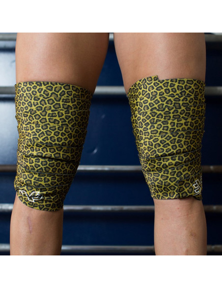 Owijka na kolano(para) Exosleeve LEOPARD KNEE WRAPS Owijka na kolano(para) Exosleeve LEOPARD KNEE WRAPS