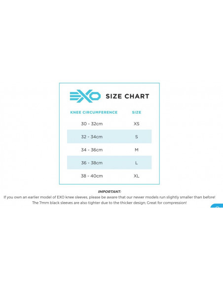 Stabilizatory Kolana ExoSleeve SUNNIE YELLOW - 5MM KNEE