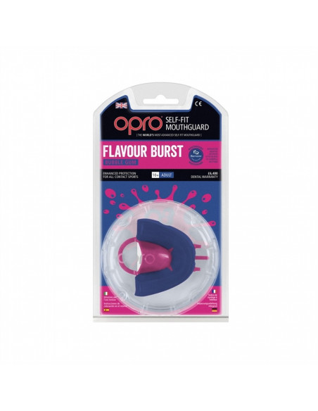 Szczęka OPRO  Shield FLAVOUR BURST Bubble Gum Szczęka OPRO  Shield FLAVOUR BURST Bubble Gum