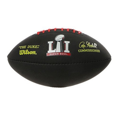 PIŁKA NFL SB 51 MINI BLACK FB 2