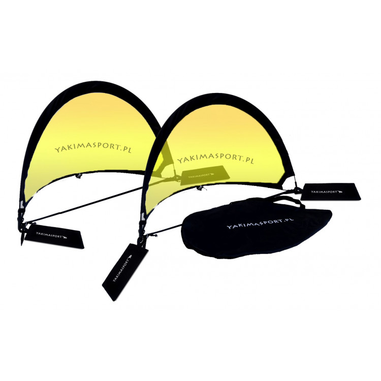 Bramki, bramka przenośna POP-UP + obciążniki