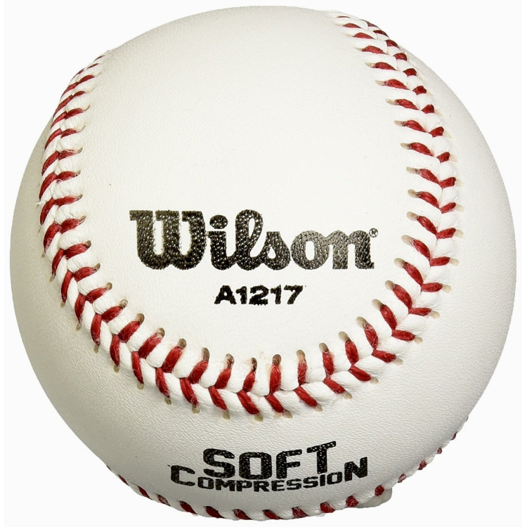 WILSON WTA1217B+ Wilson Soft Compression Ball Baseball