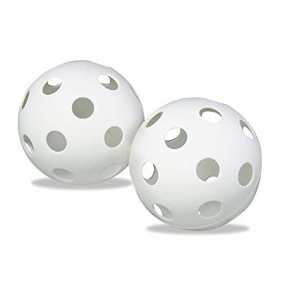 Benson Wiffle Plastic Softball White