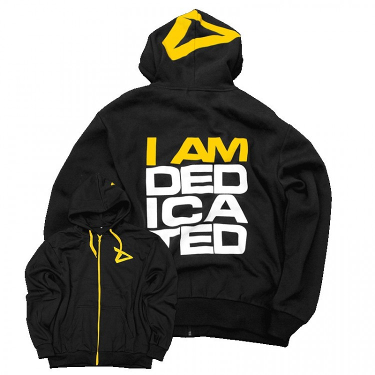 DEDICATED TRACKSUIT HOODIE " I AM DEDICATED "BLUZA