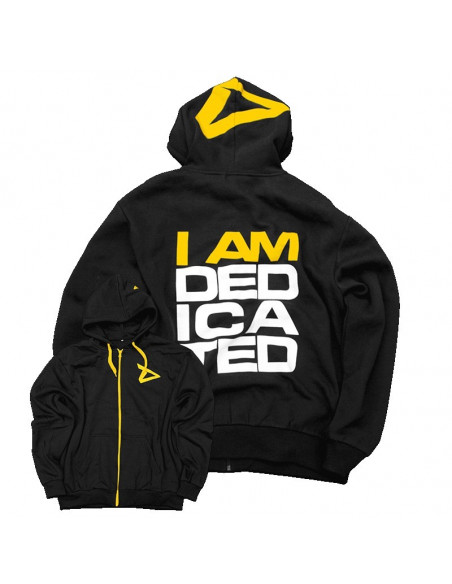 DEDICATED TRACKSUIT HOODIE " I AM DEDICATED "BLUZA