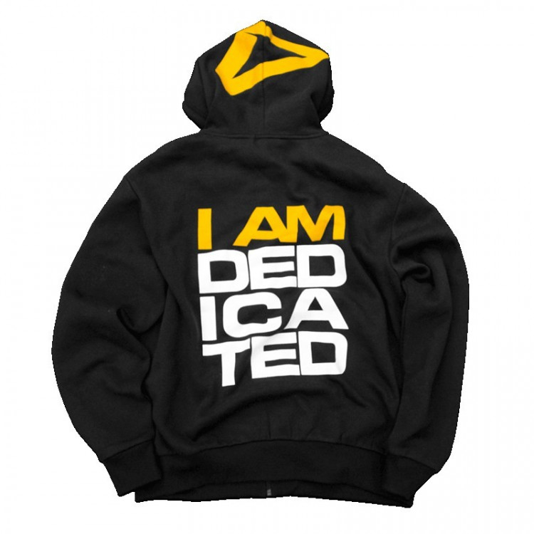 DEDICATED TRACKSUIT HOODIE " I AM DEDICATED "BLUZA