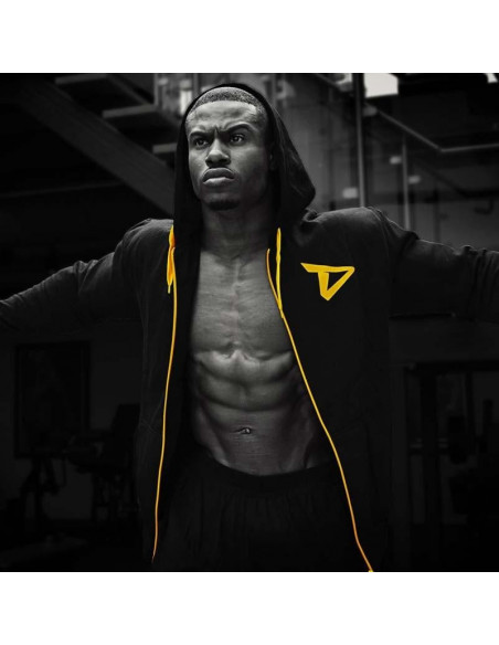 DEDICATED TRACKSUIT HOODIE " I AM DEDICATED "BLUZA