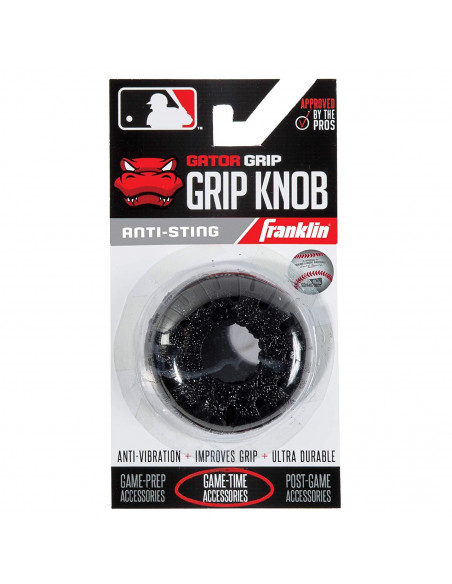 Gator Grip - Grip Knob Black - Uchwyt silikonowy do pałki baseballowej Gator Grip - Grip Knob Black - Uchwyt silikonowy do pałki baseballowej