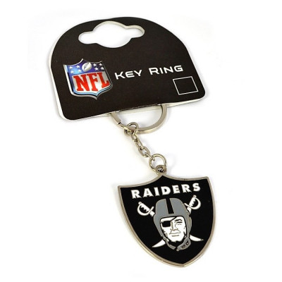 Oakland Raiders Crest Key Ring
