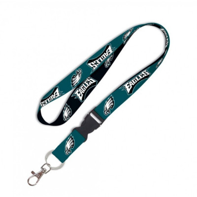 Philadelphia Eagles 1" Lanyard w/Detachable Buckle Smycz